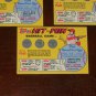 1981 Topps "Hit to Win" baseball game expired inserts-12 pk