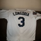 Evan Longoria Authentic SIGNED 2008 World Series Limited Edition Jersey