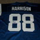 Marvin Harrison autographed Colts replica jersey