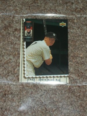 1994 Mickey Mantle Upper Deck- Baseball Heroes 500th Homerun Insert