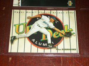 Alex Rodriguez RARE 1994 Upper Deck ROOKIE CARD- Upper Deck Alumni