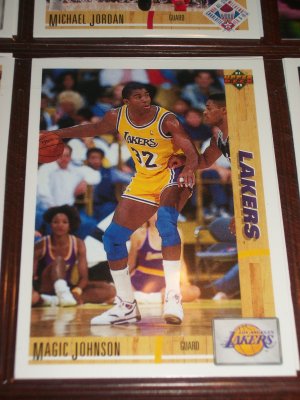 Magic Johnson 91-92 Upper Deck basketball card