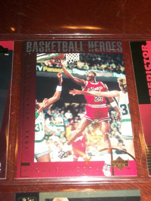 Michael Jordan 94-95 Upper Deck- Rare Basketball Heroes Insert