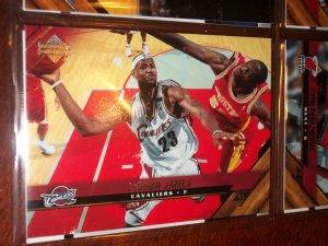 Lebron james 05-06 Upper Deck basketball card