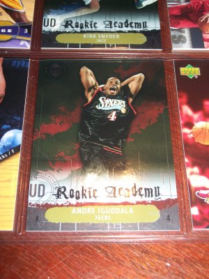 Andre Iguodala 04-05 upper deck basketball card- Rookie Academy Insert
