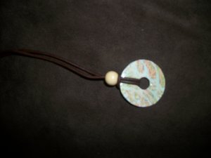 Hand Crafted Multi-color Pendant Necklace