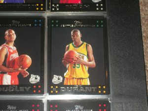 Kevin Durant 2007 Topps basketball- Rookie Card