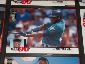 Ken Griffey jr 1994 upper deck-Best of the 90's card