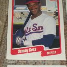 Sammy Sosa 1990 Fleer Baseball Card