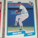 Nolan Ryan 1990 Fleer Baseball Card