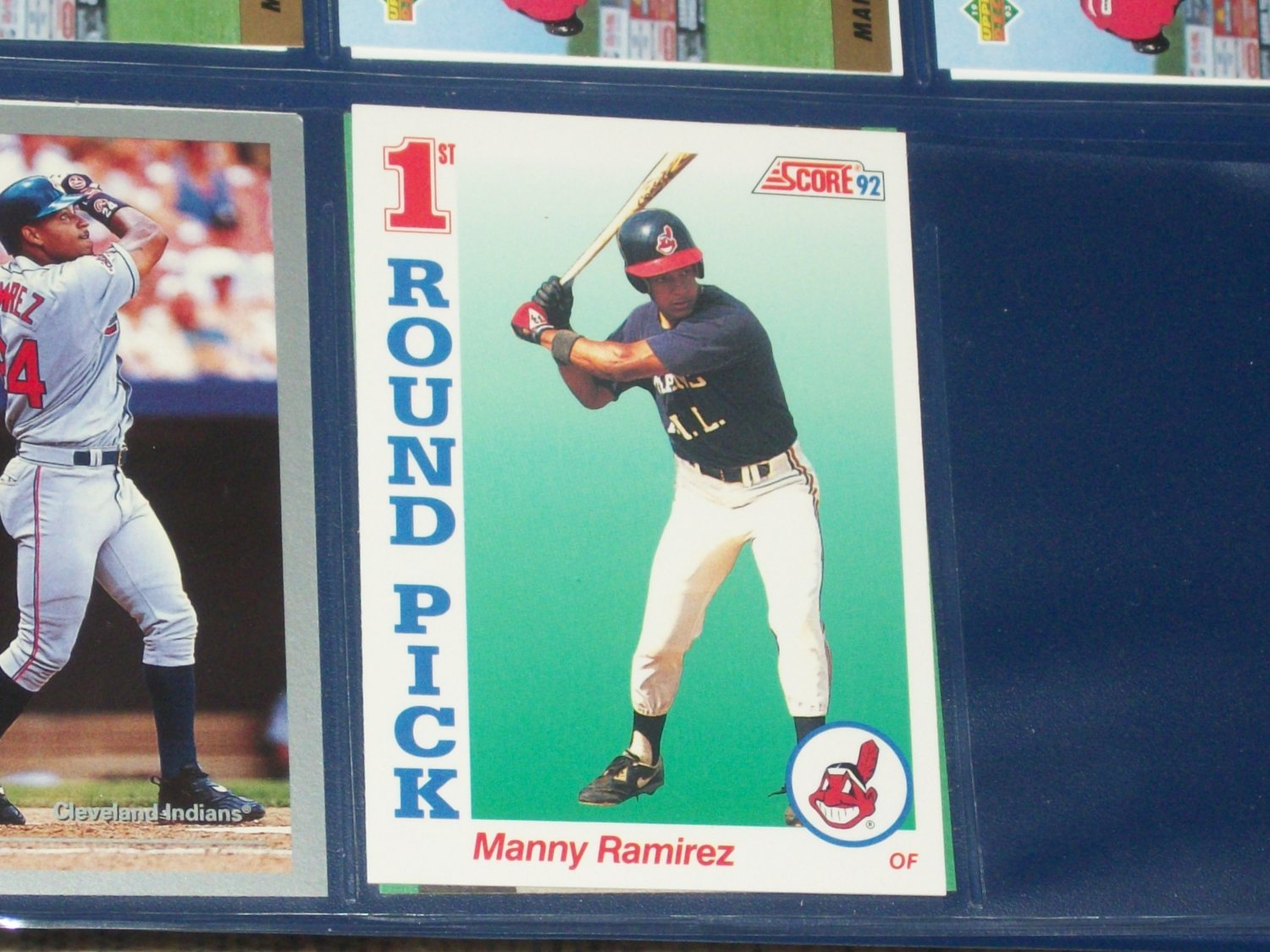 Manny Ramirez 1992 Score 1st Round Pick Rookie Card