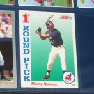 Manny Ramirez 1992 Score 1st Round Pick Rookie Card