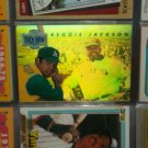 Reggie Jackson 1993 Upper Deck- Then and Now Hologram card