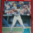 Juan Gonzalez 1990 Donruss baseball card- Rookie
