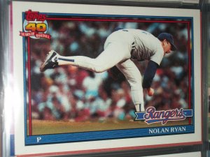 Nolan Ryan 1993 Topps Baseball Card