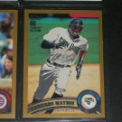 Cameron Maybin 2011 Topps LE #212/2011 card- Gold Edition