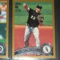 Mark Teahen 2011 Topps LE #1679/2011 baseball card- Gold Edition