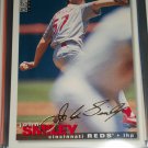 John Smiley 95 UD Collector's Choice Baseball Card- RARE GOLD SIGNATURE