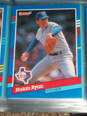 Nolan Ryan 1991 Donruss baseball card