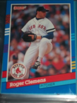 Roger Clemens 1991 Donruss baseball card