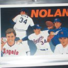 Nolan Ryan 1990 UD Baseball Heroes Insert #18/18- Checklist