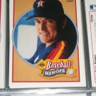 Nolan Ryan 1990 UD Baseball Heroes Insert #14/18- 1981 All-time Leader