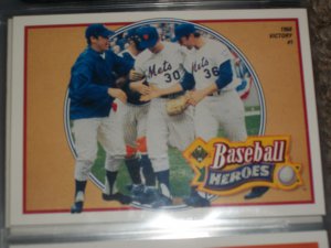 Nolan Ryan 1990 UD Baseball Heroes Insert #10/18 1968 Victory #1