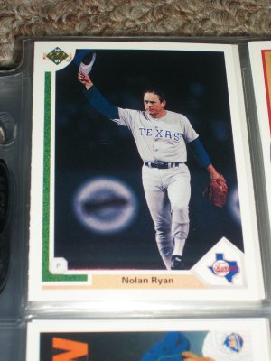 Nolan Ryan 1991 UD baseball card