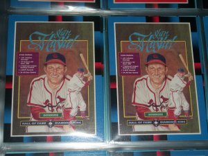 Stan Musial 1988 Donruss Baseball Card- Hall of Fame Diamond King