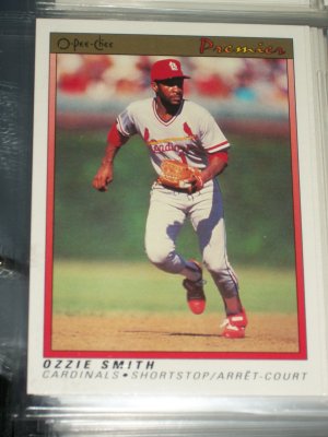 Ozzie Smith 1991 O-Pee-Chee Baseball card