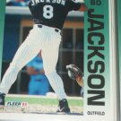 Bo Jackson 1992 Fleer Baseball Card
