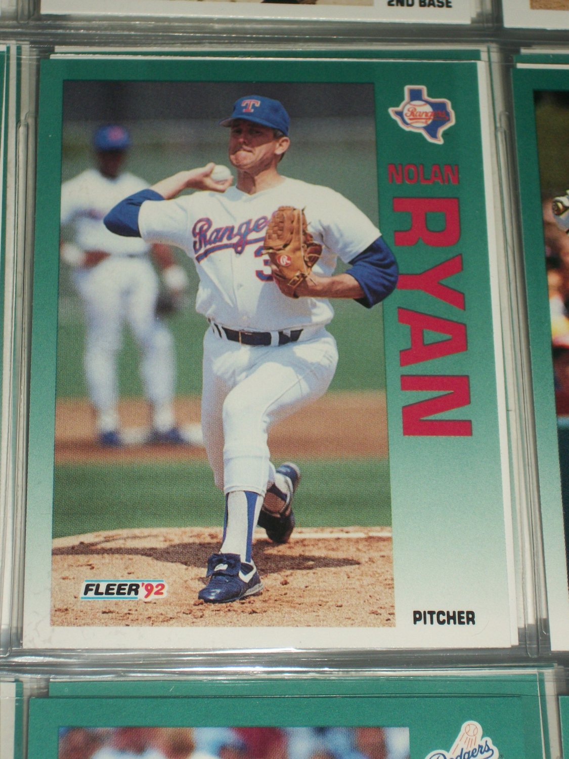 Nolan Ryan 1992 Fleer baseball card
