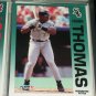 Frank Thomas 92 Fleer baseball card