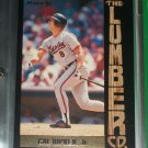 Cal Ripken jr 92 Fleer "The Lumber Co" rare insert baseball card