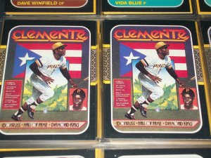 Roberto Clemente rare 87 Donruss "Hall of Fame Diamond King" baseball card