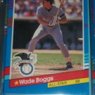 Wade Boggs 91 Donruss American League All-Star baseball card