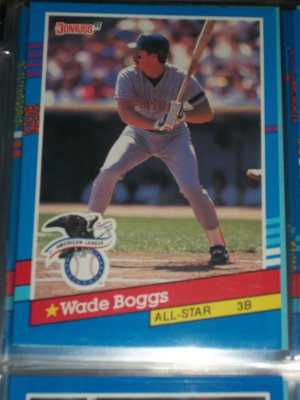 Wade Boggs 91 Donruss American League All-Star baseball card