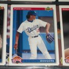 Pedro Martinez Upper Deck 1992- Star Rookie baseball card