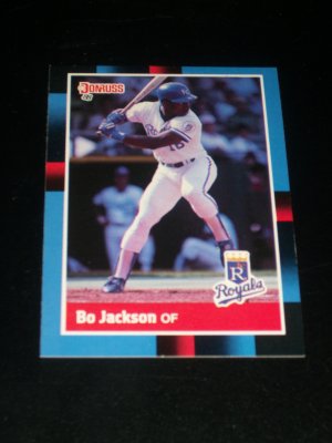 Bo Jackson 88 Donruss baseball card