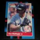 Don Mattingly 1988 Donruss baseball card