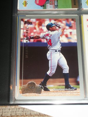 Manny Ramirez 1999 Topps Opening Day baseball card