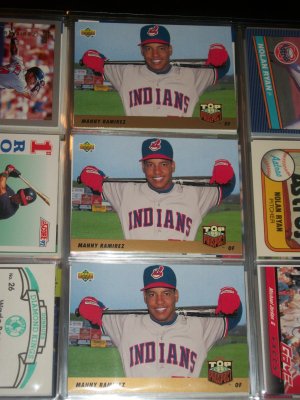 Manny Ramirez 93 Upper Deck Top Prospects-Rookie Card