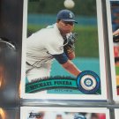 Michael Pineda 2011 Topps Baseball card- Rookie Debut