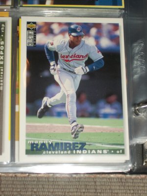 Manny Ramirez 95 UD Collectors Choice baseball card