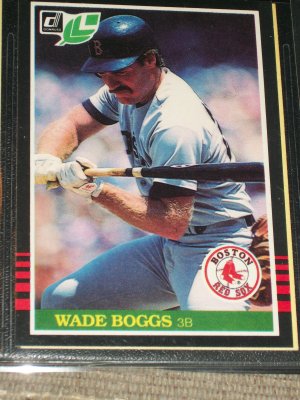 Wade Boggs 85 Leaf baseball card