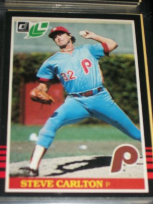 Steve Carlton 85 leaf baseball card