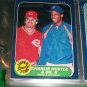 Rare 86 Fleer "Super Star Special" Rose+Gooden Baseball Card