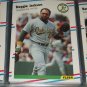 Reggie Jackson 88 fleer baseball card