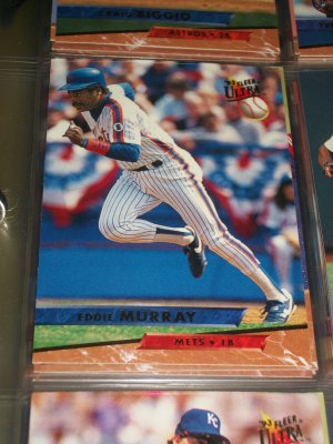 Eddie Murry 93 Fleer Ultra baseball card