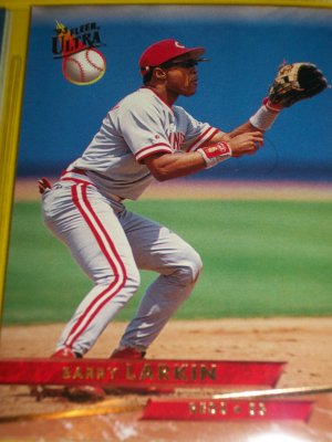 Barry Larkin 93 fleer ultra baseball card